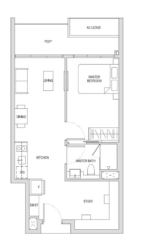 2 bedroom 2 bedroom